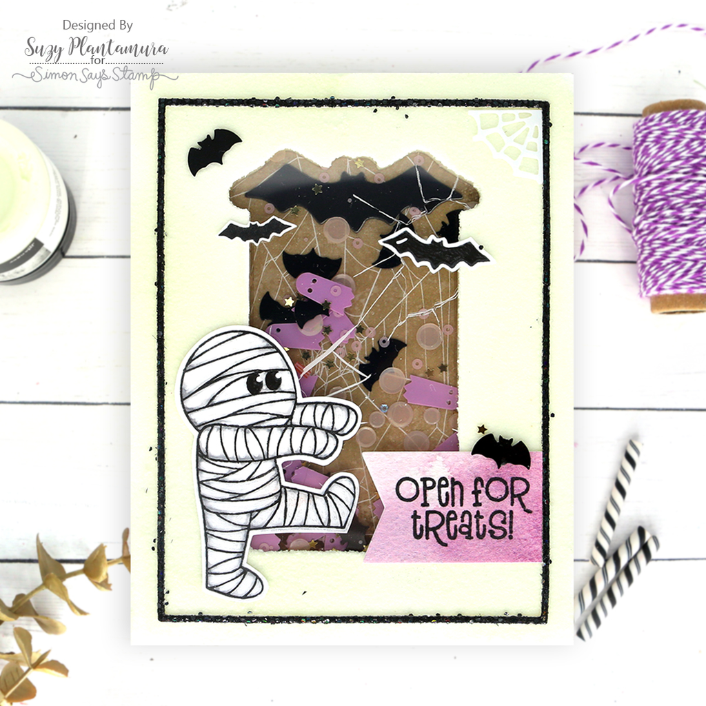 Simon Says Stamp Just Batty Wafer Dies sssd112924c Halloween Card | color-code:ALT05