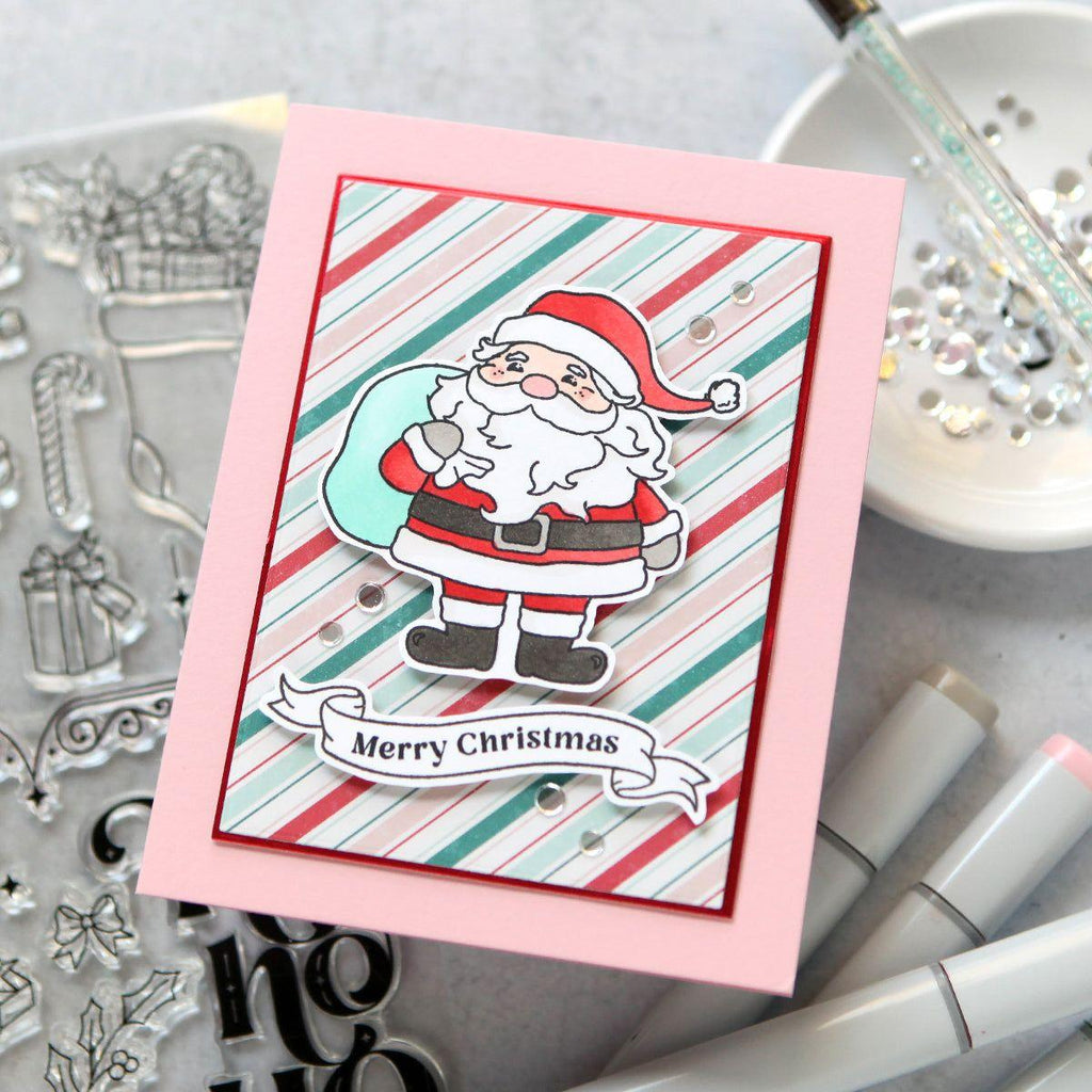 Simon Says Stamp Christmas Cheer Wafer Dies 1237sdc Christmas Card | color-code:ALT04