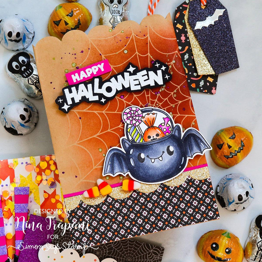 Simon Says Stamp Halloween Treats Wafer Dies 1186sdc | color-code:ALT01