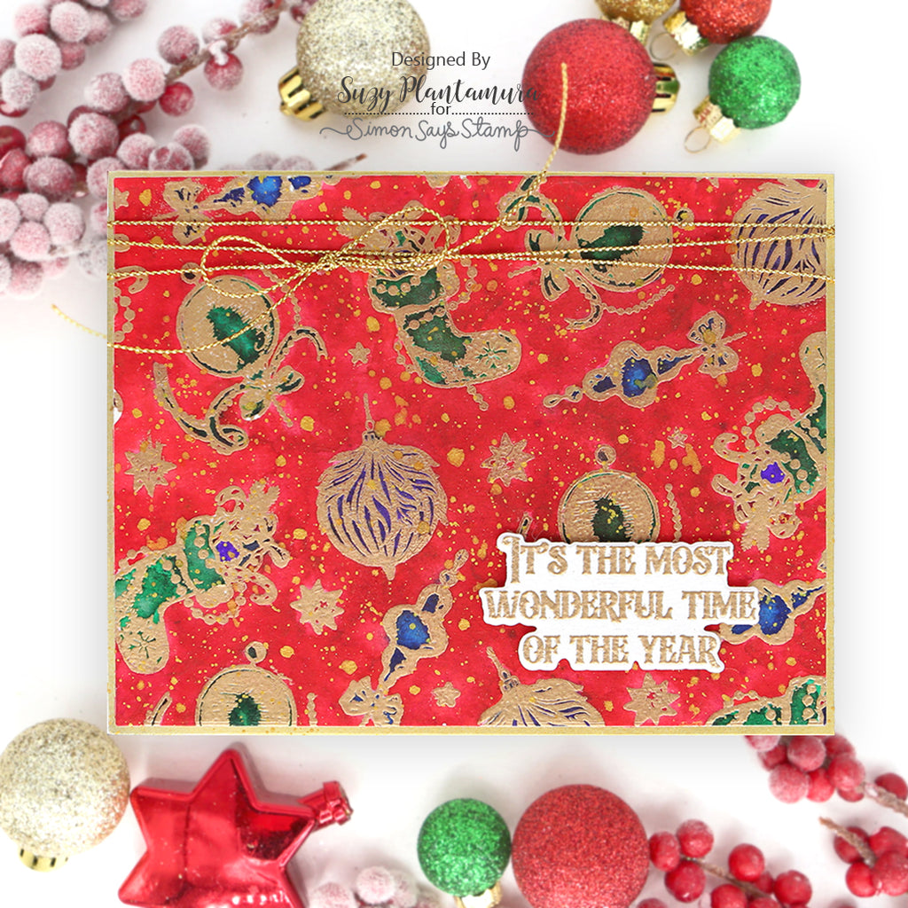 Simon Says Stamp Home for the Holidays Wafer Dies 1248sdc Christmas Card | color-code:ALT04