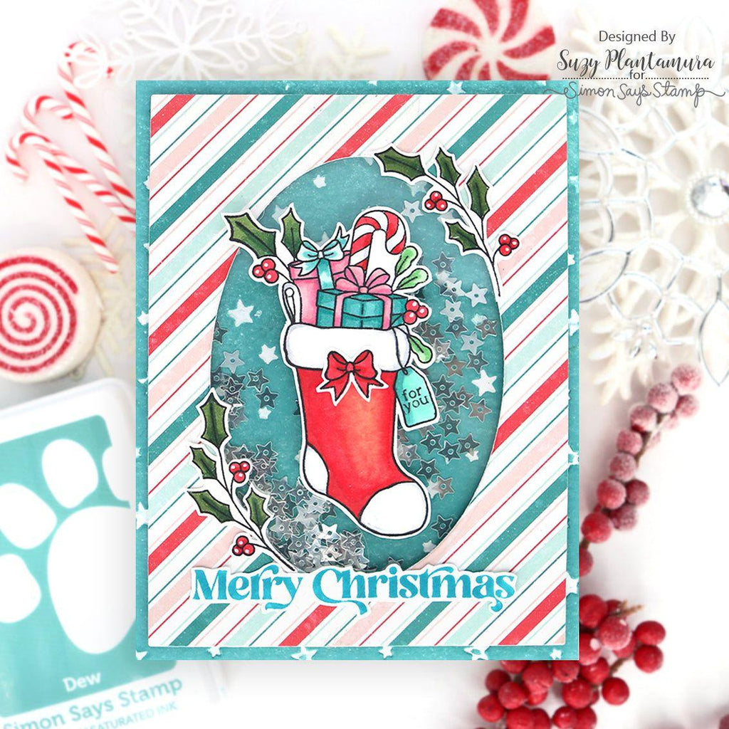 Simon Says Stamp Christmas Cheer Wafer Dies 1237sdc Christmas Card | color-code:ALT05