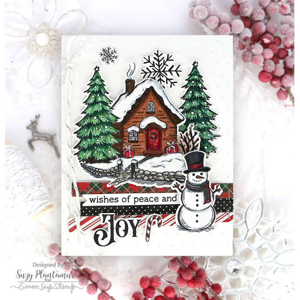 Simon Says Stamp Home for the Holidays Wafer Dies 1248sdc Christmas Card | color-code:ALT03