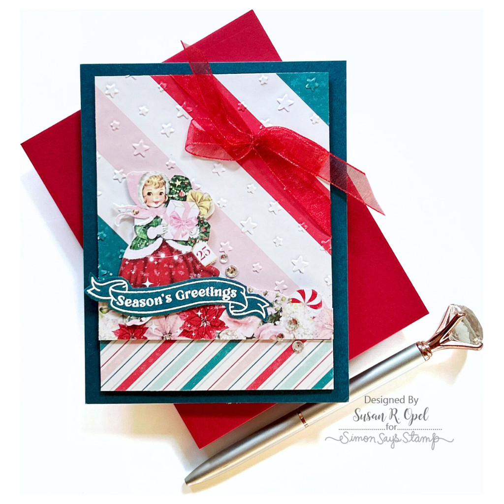 Simon Says Stamp Christmas Cheer Wafer Dies 1237sdc Christmas Card | color-code:ALT07