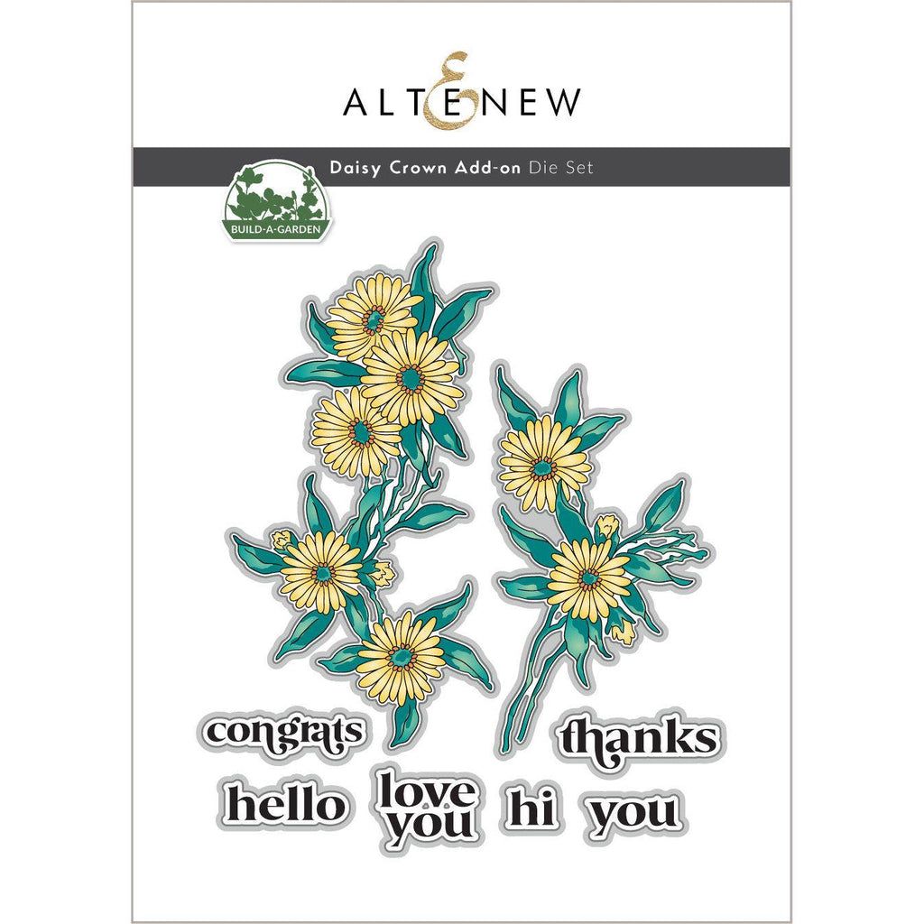 Altenew Build-A-Garden Daisy Crown Add-on Dies alt8686