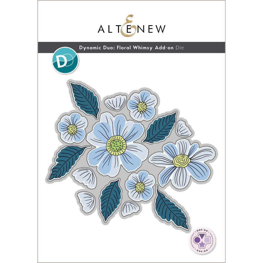 Altenew Dynamic Duo Floral Whimsy Add-on Dies alt8692