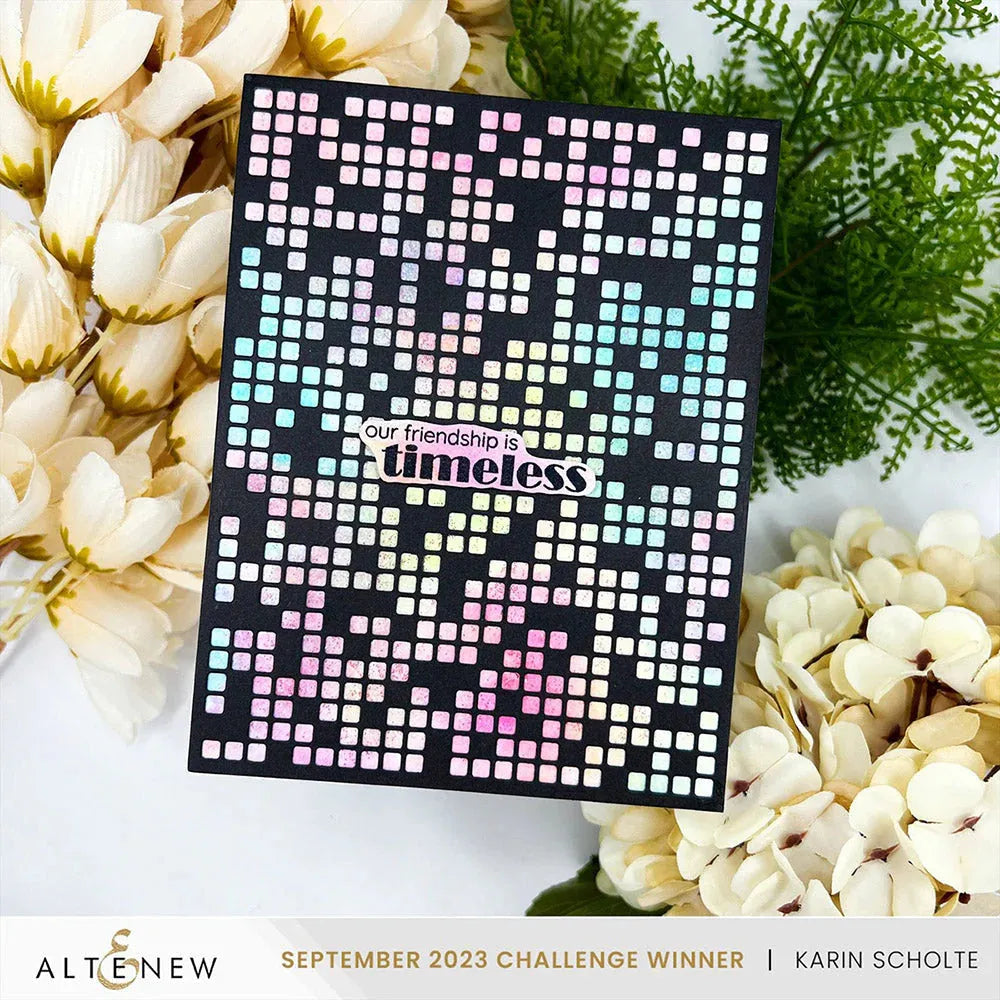 Altenew PixelGrid Cover Die alt10111 timeless