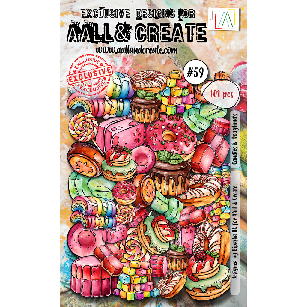 AALL & Create Candies & Doughnuts Ephemera Die-Cuts ep059