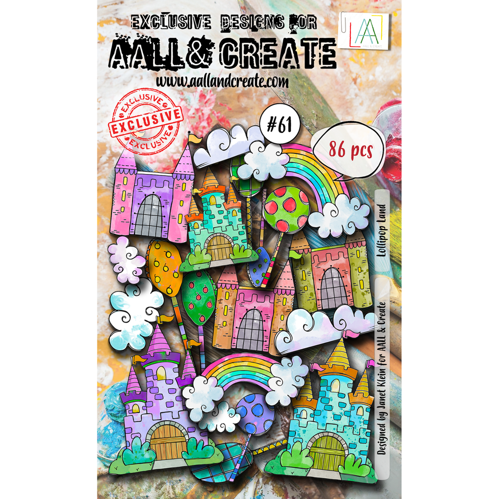 AALL & Create Lollipop Land Ephemera Die-Cuts ep061