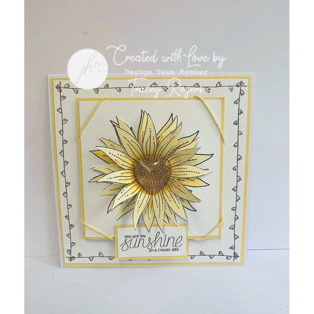 Julie HIckey Designs Mary's Sunflowers and Sunshine Clear Stamps ds-mg-1024 sunshine