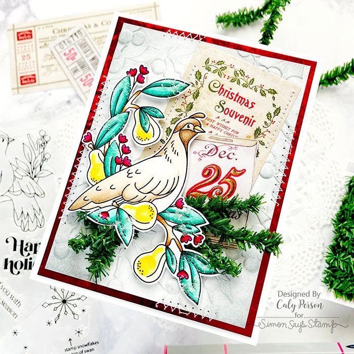 Tim Holtz Distress Weathered Wood Oxide Ink Pad And Reinker Bundle Ranger Holiday Card | color-code:ALT01