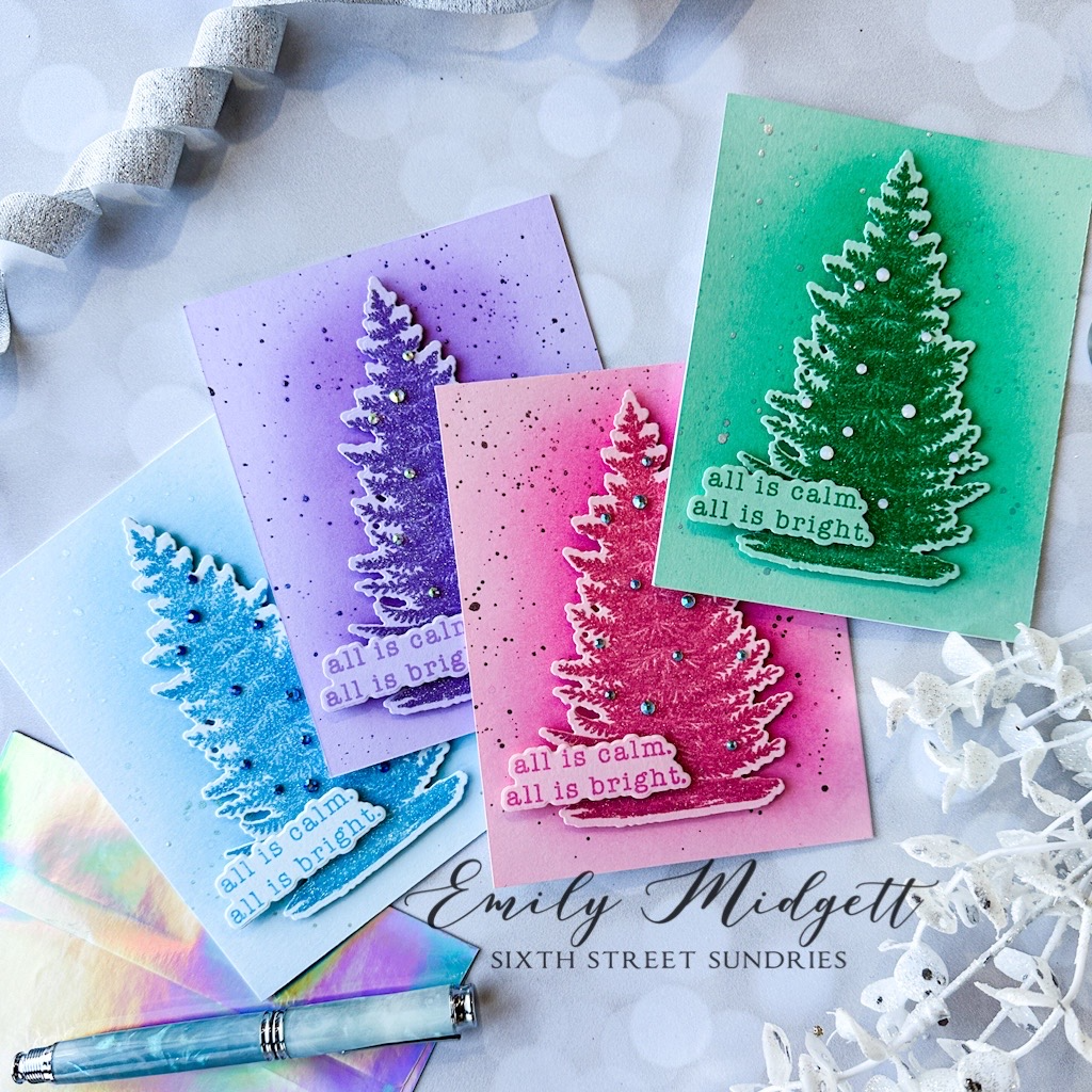 Simon Says Stamp Winter Woodlands Wafer Die sss476 Christmas Cards | color-code:ALT05