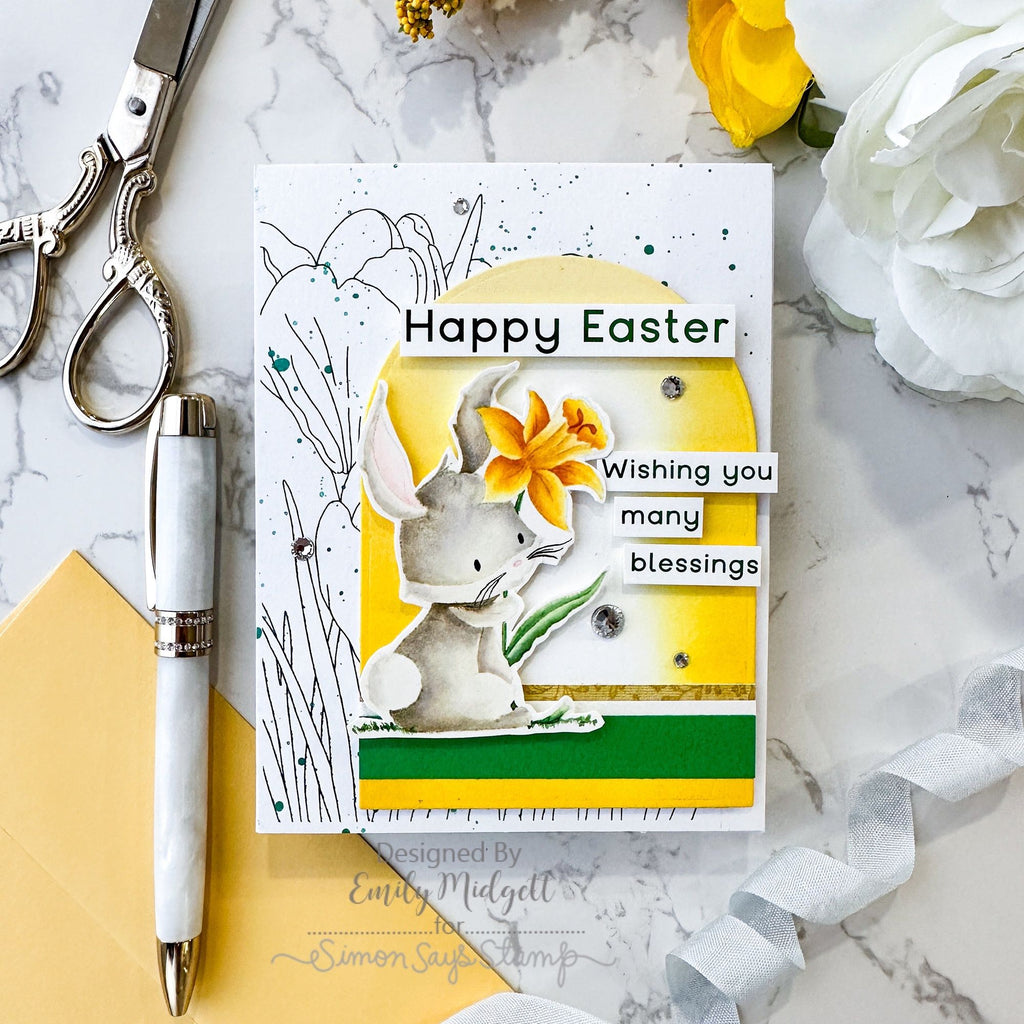 Simon Says Stamps and Dies Hoppy Easter set747he Easter Card | color-code:ALT07