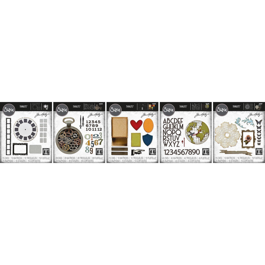 Tim Holtz Sizzix Vault April 2024 I Want It All Bundle