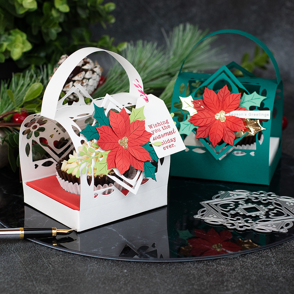 Simon Says Stamp Floral Medallion Wafer Dies sssd112841 Out Of This World Christmas Treat Boxes | color-code:ALT02