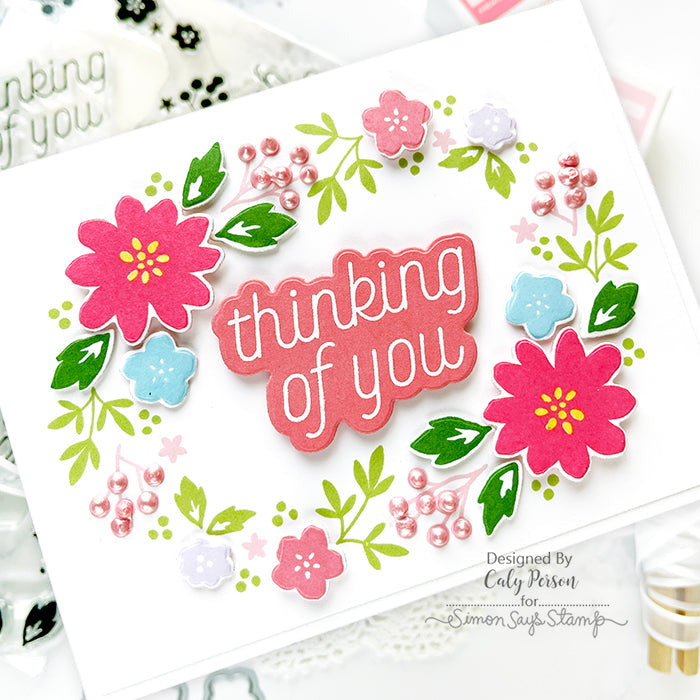 Tonic SHIMMERING ROSE Nuvo Crystal Drops 1806n Thinking Of You Card | color-code:ALT02