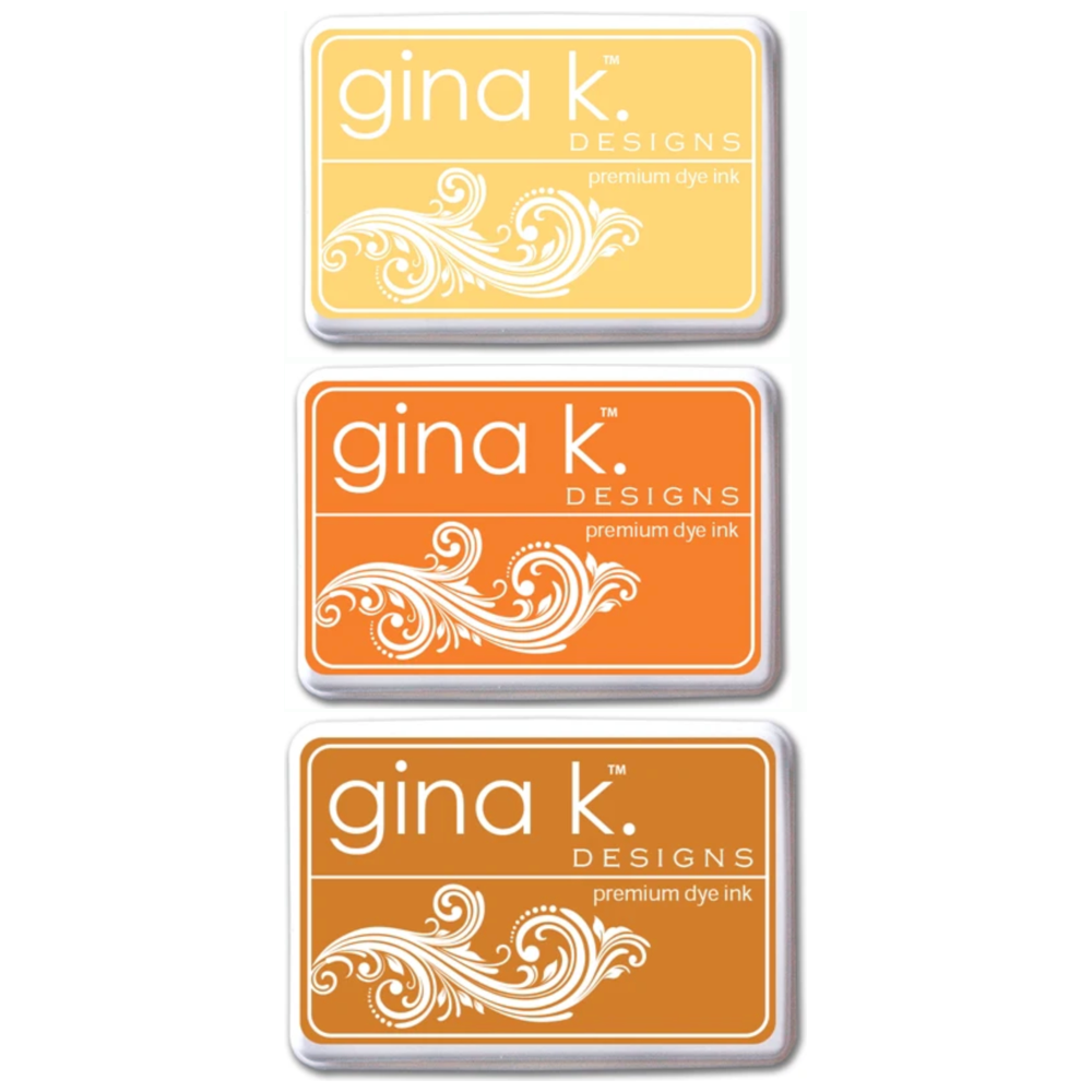 Gina K Designs Yellow Premium Dye Inks Gina's Favorite Color Combinations