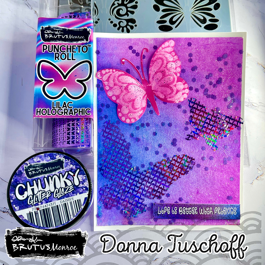 Brutus Monroe Sweet Wings Stamp & Die Bundle bru2273 friends