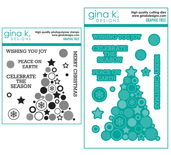 Gina K Designs BLIZZARD Clear Stamps gkd148