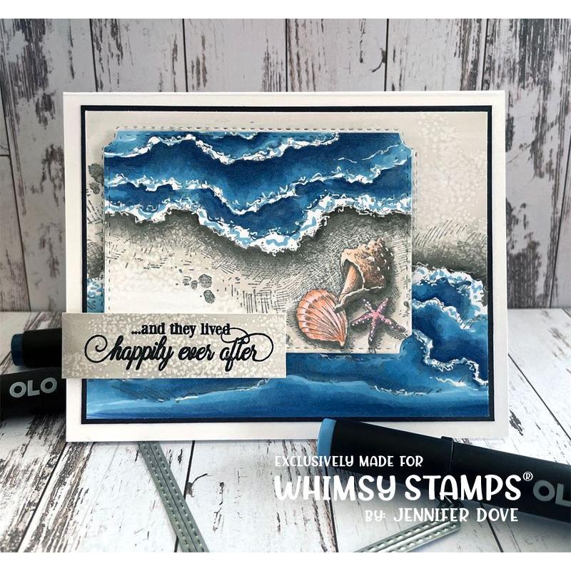 Whimsy Stamps Special Day Clear Stamps CWSD450 Shells