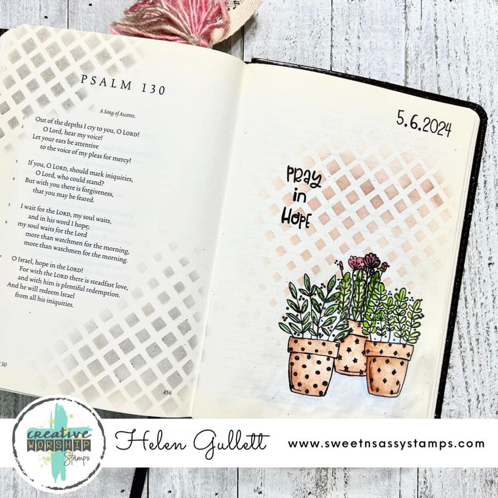 Sweet 'N Sassy Planted In Faith Bundle Pray In Hope Card