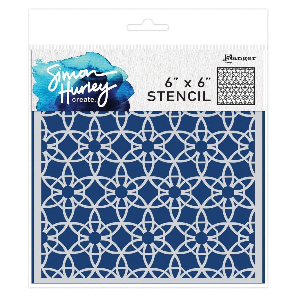 Ranger Simon Hurley Backsplash 6 x 6 Stencil hus67191