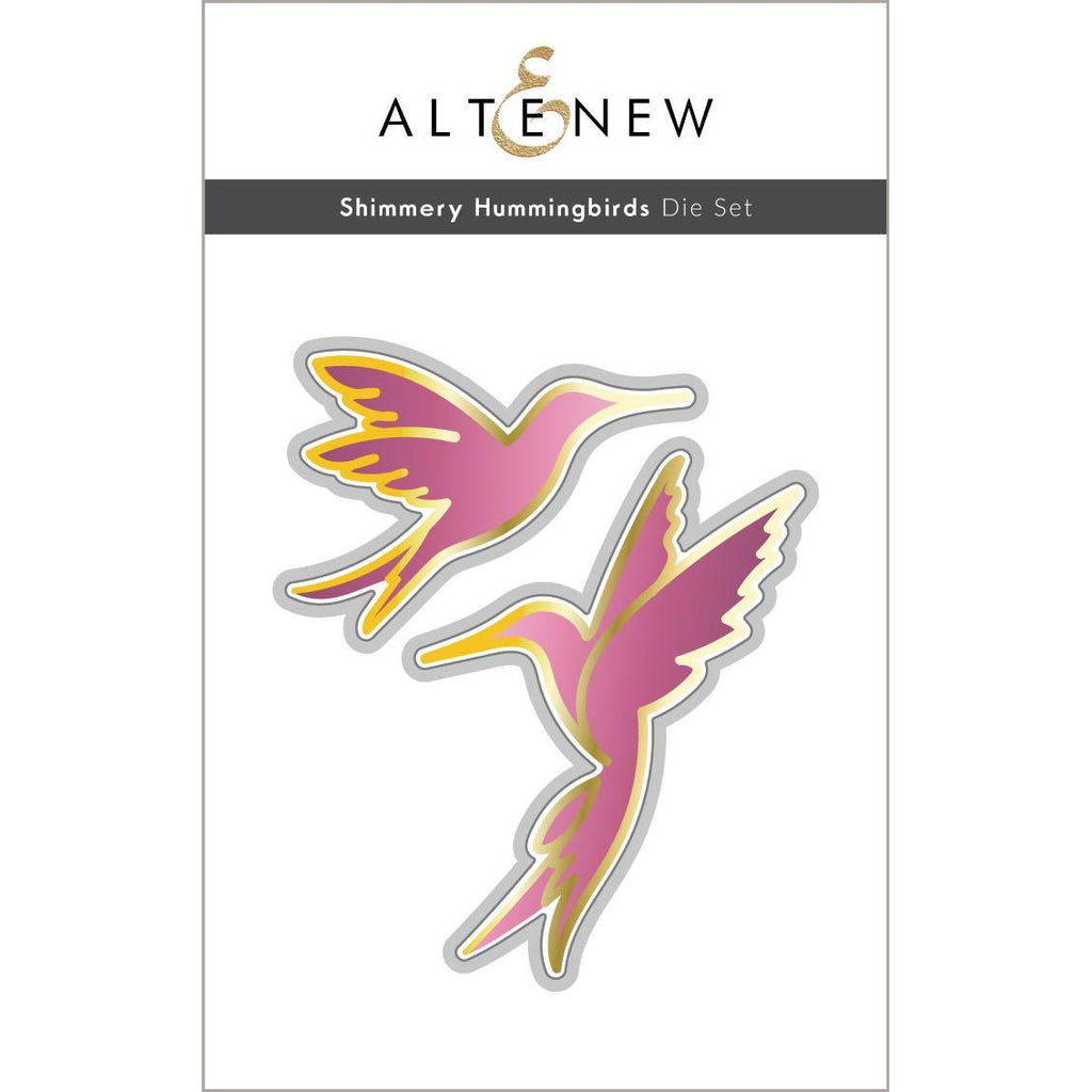 Altenew Shimmery Hummingbirds Die Set ALT7972