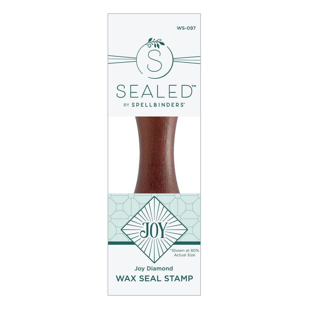 ws-097 Spellbinders Joy Diamond Wax Seal Stamp product image