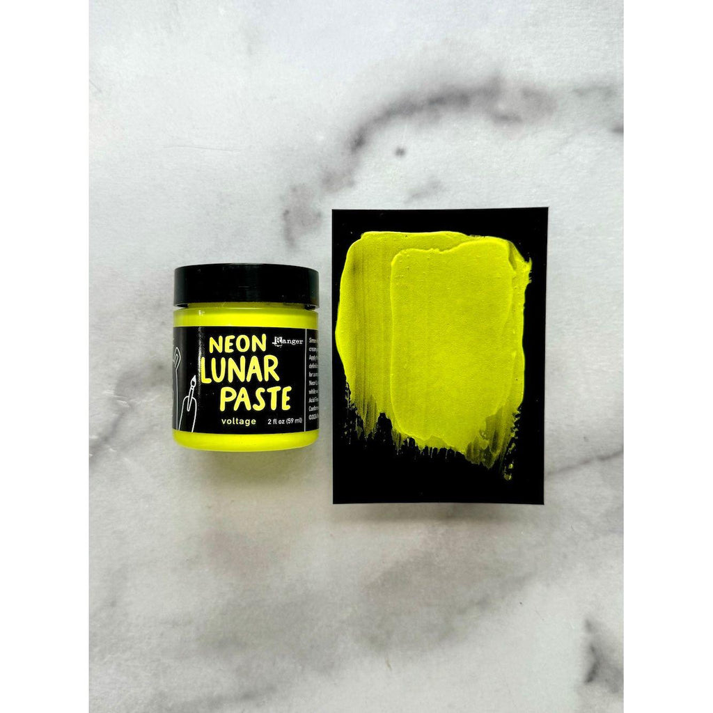 Ranger Simon Hurley Voltage Lunar Paste hua86192 yellow on black card