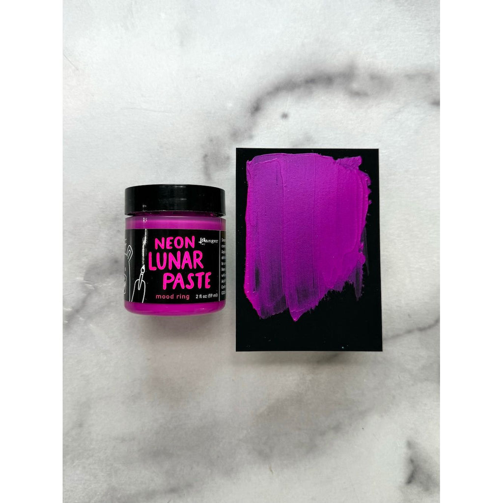 Ranger Simon Hurley Mood Ring Lunar Paste hua86161 jar and swatch on black