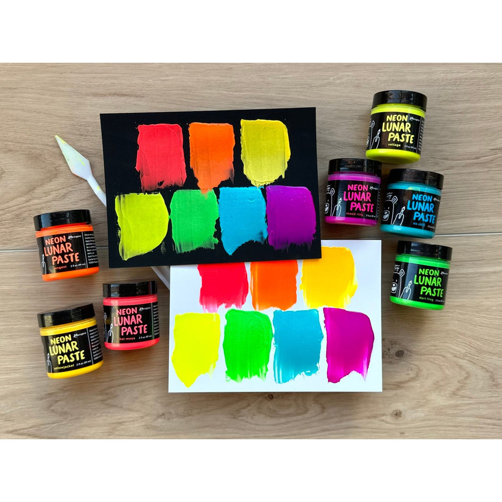 Ranger Simon Hurley Neon Lunar Paste Bundle Of 7 swatches and jars