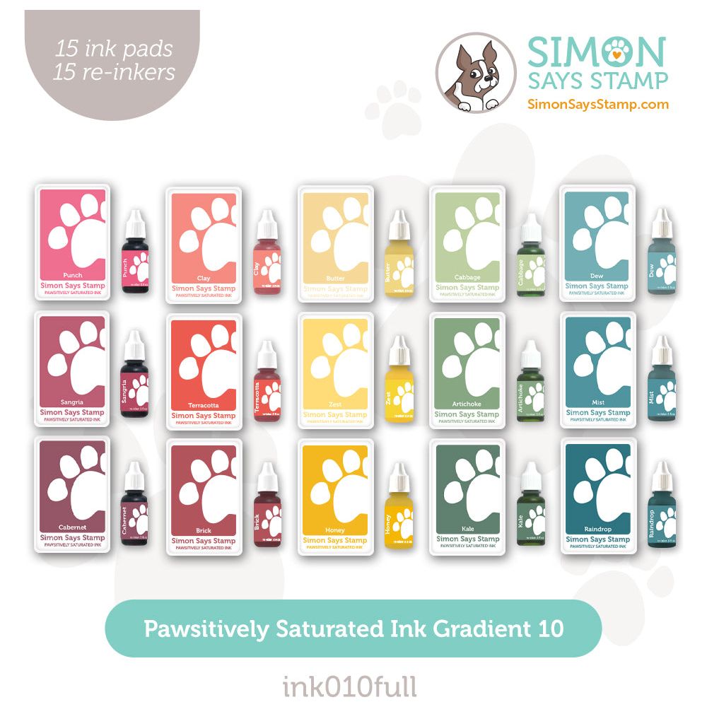 Simon Says Stamp Pawsitively Saturated Inks