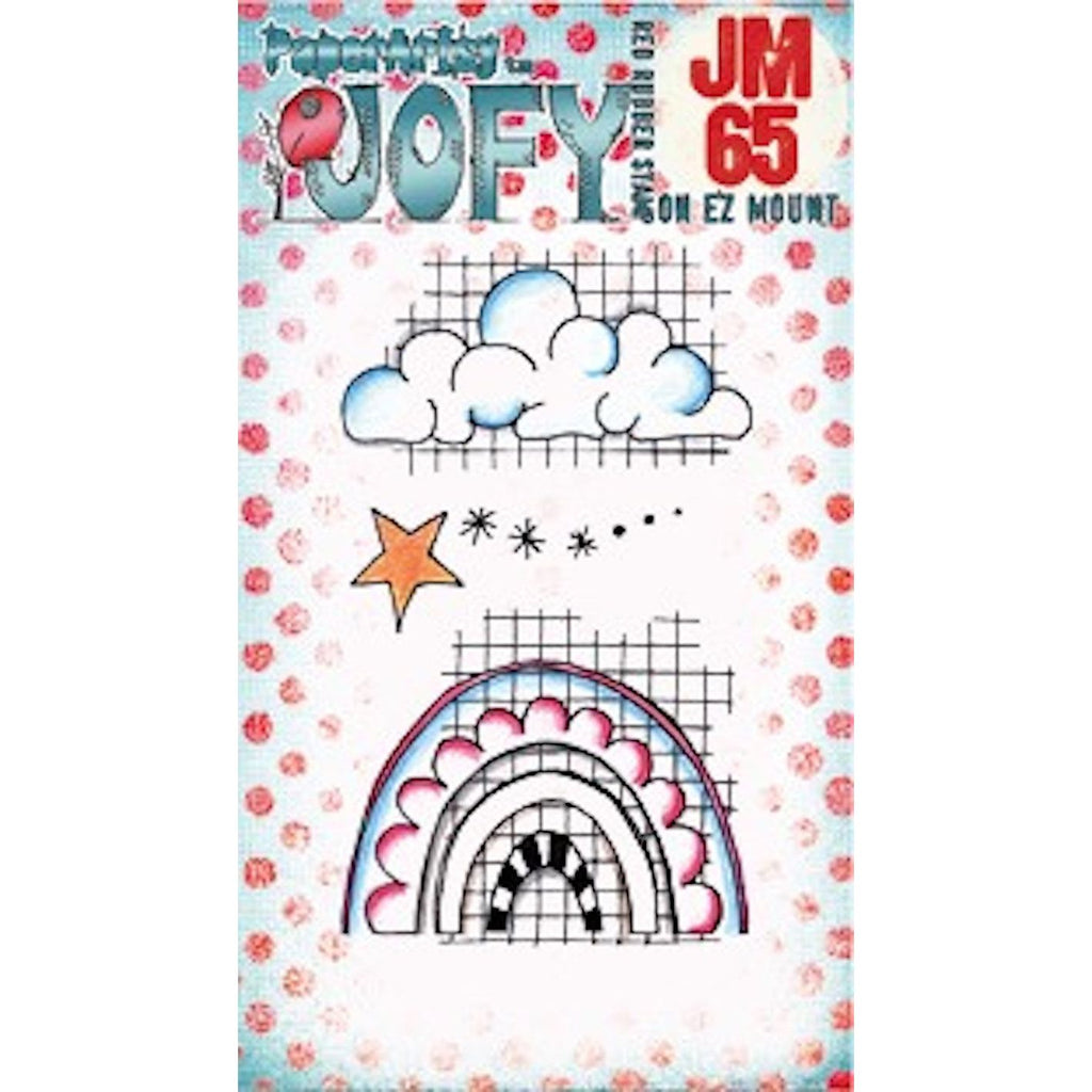 Paper Artsy JOFY Mini 65 Cling Stamp jm65