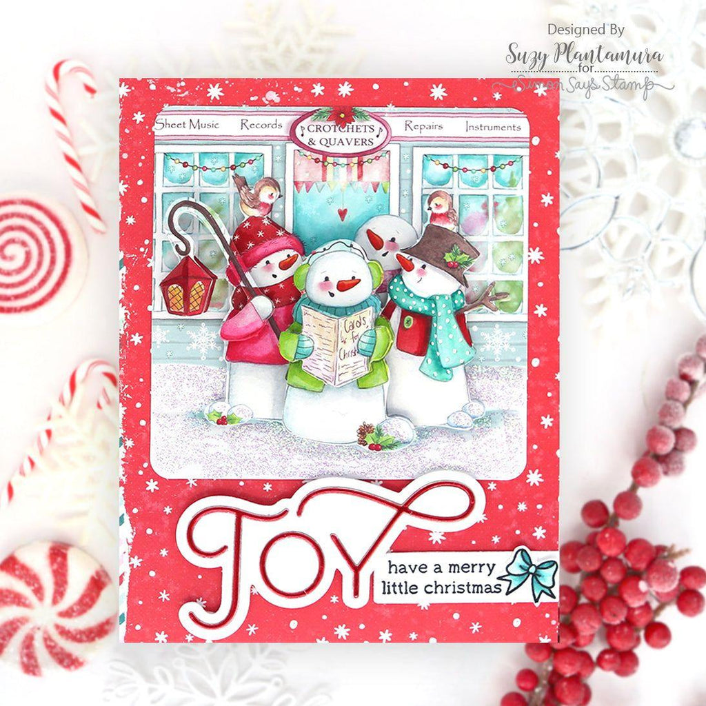 Simon Says Stamp Fanciful Joy Wafer Dies 1204sdc Christmas Card | color-code:ALT08