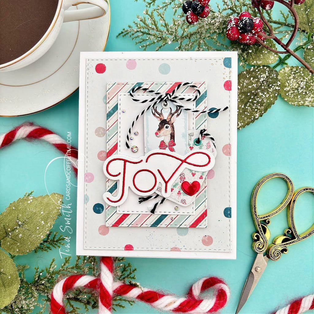 Simon Says Stamp Fanciful Joy Wafer Dies 1204sdc Christmas Card | color-code:ALT05