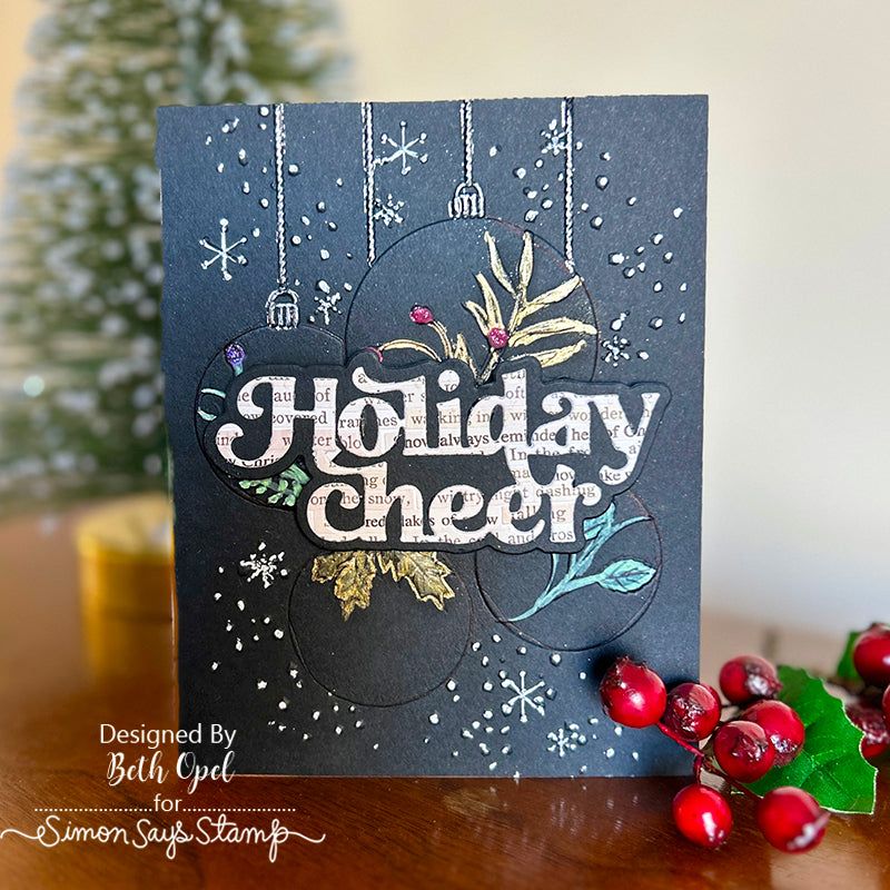 Making Spirits Bright Photo Frame