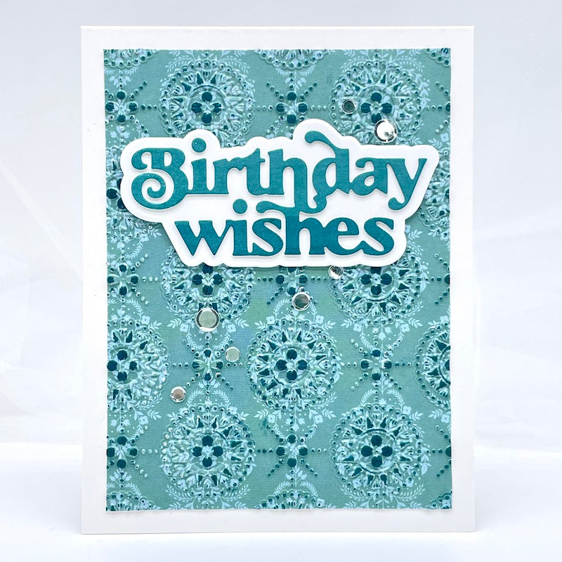 Simon Says Stamp Card Kit of the Month June 2024 Sweet Birthday ck0624 Birthday Card | color-code:ALT13