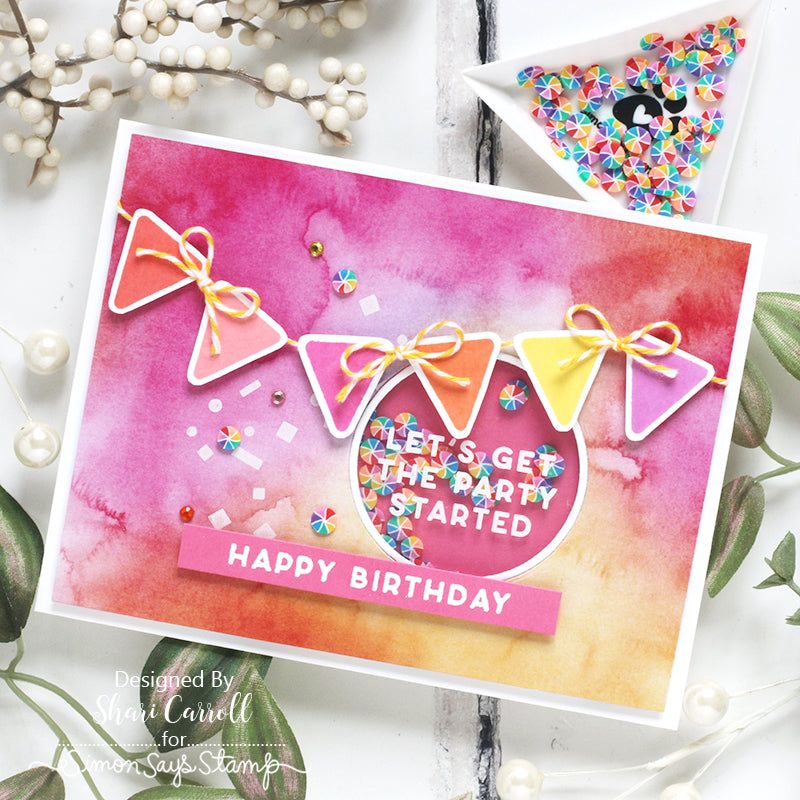 Simon Says Stamp Card Kit Put Your Party Hats On ck1023