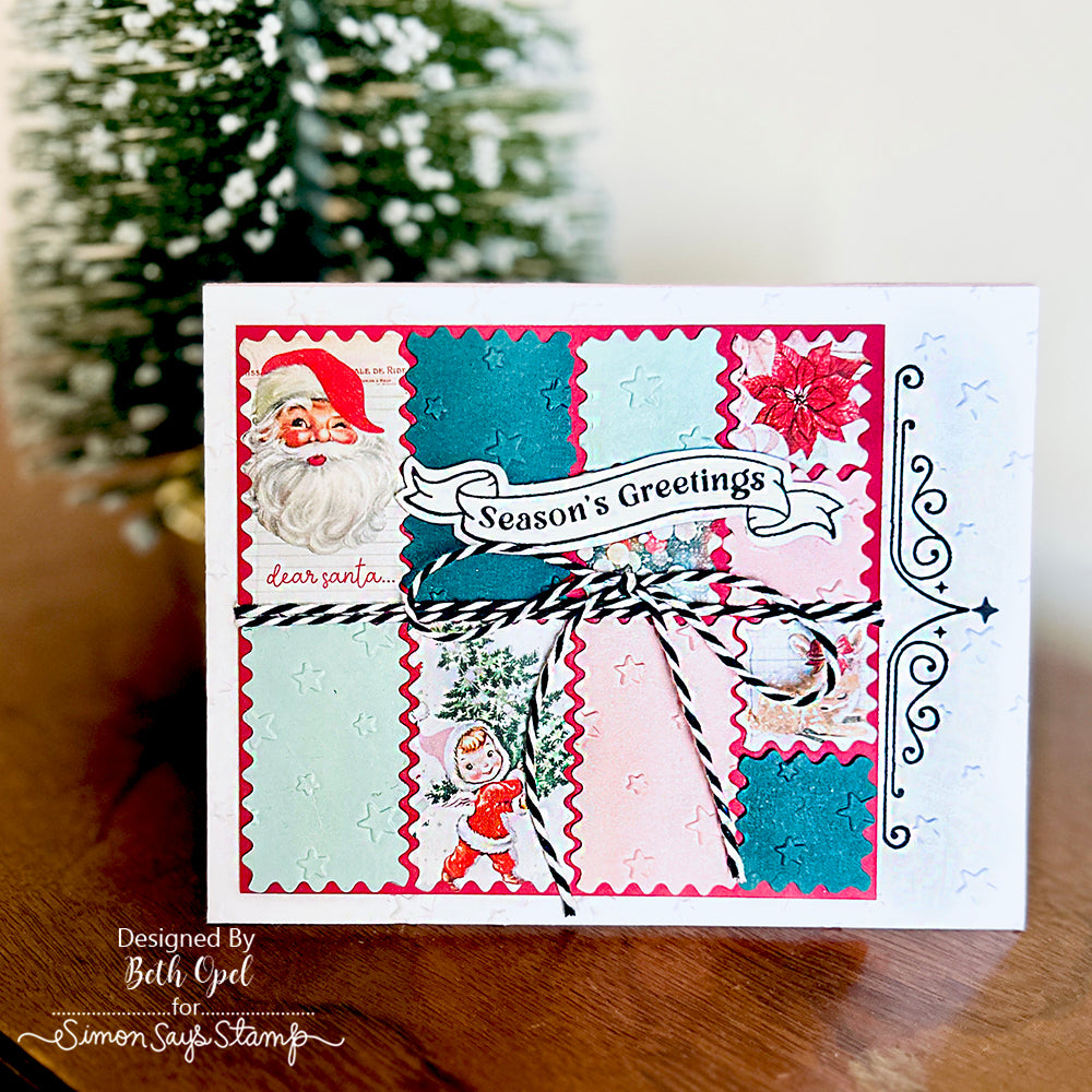 Simon Says Stamp Card Kit of the Month November 2024 Christmas Cheer ck1124 Christmas Card