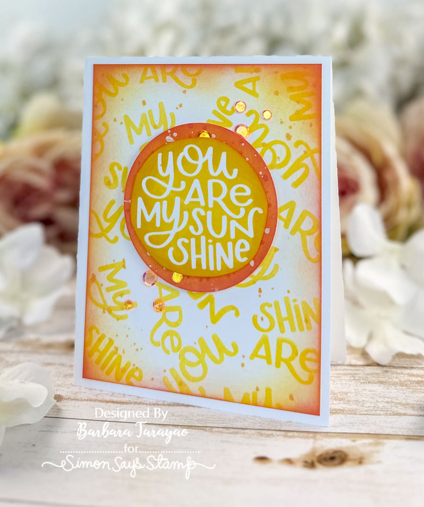 Simon Says Stamp Card Kit of the Month July 2024 Sunny Smiles ck0724 Sunny Card