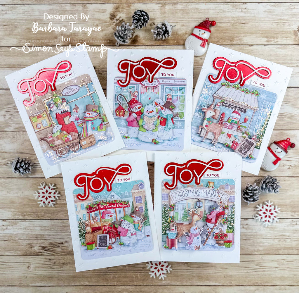 Simon Says Stamp Card Kit of the Month November 2024 Christmas Cheer ck1124 Christmas Cards | color-code:ALT11