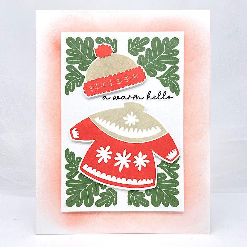 Simon Says Stamp Card Kit of the Month December 2024 Warmest Wishes ck1224 Winter Card | color-code:ALT10