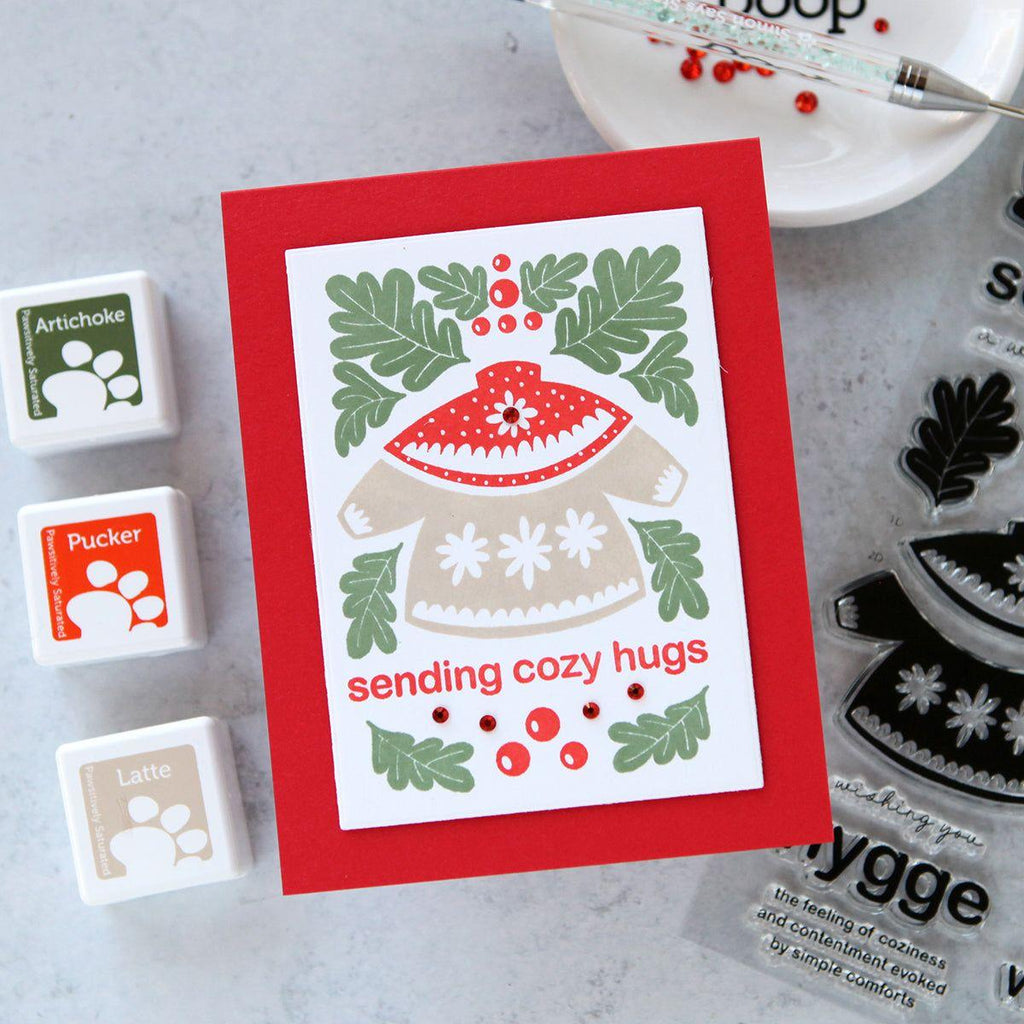 Simon Says Stamp Card Kit of the Month December 2024 Warmest Wishes ck1224 Winter Card | color-code:ALT04