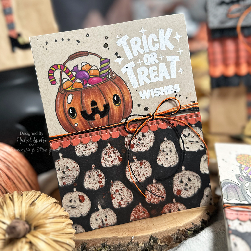 Limited Edition Simon Says Stamp Card Kit Halloween Treats htck24 | color-code:ALT09