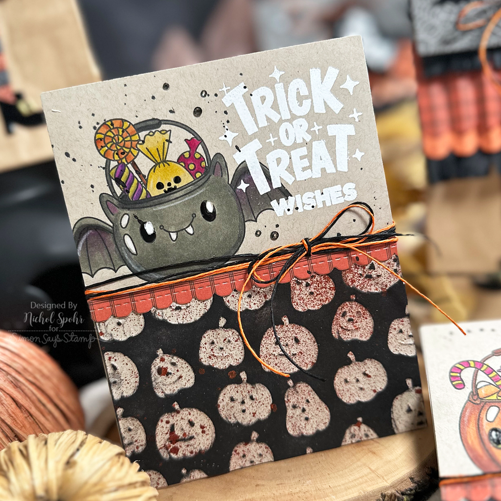 Limited Edition Simon Says Stamp Card Kit Halloween Treats htck24 | color-code:ALT10