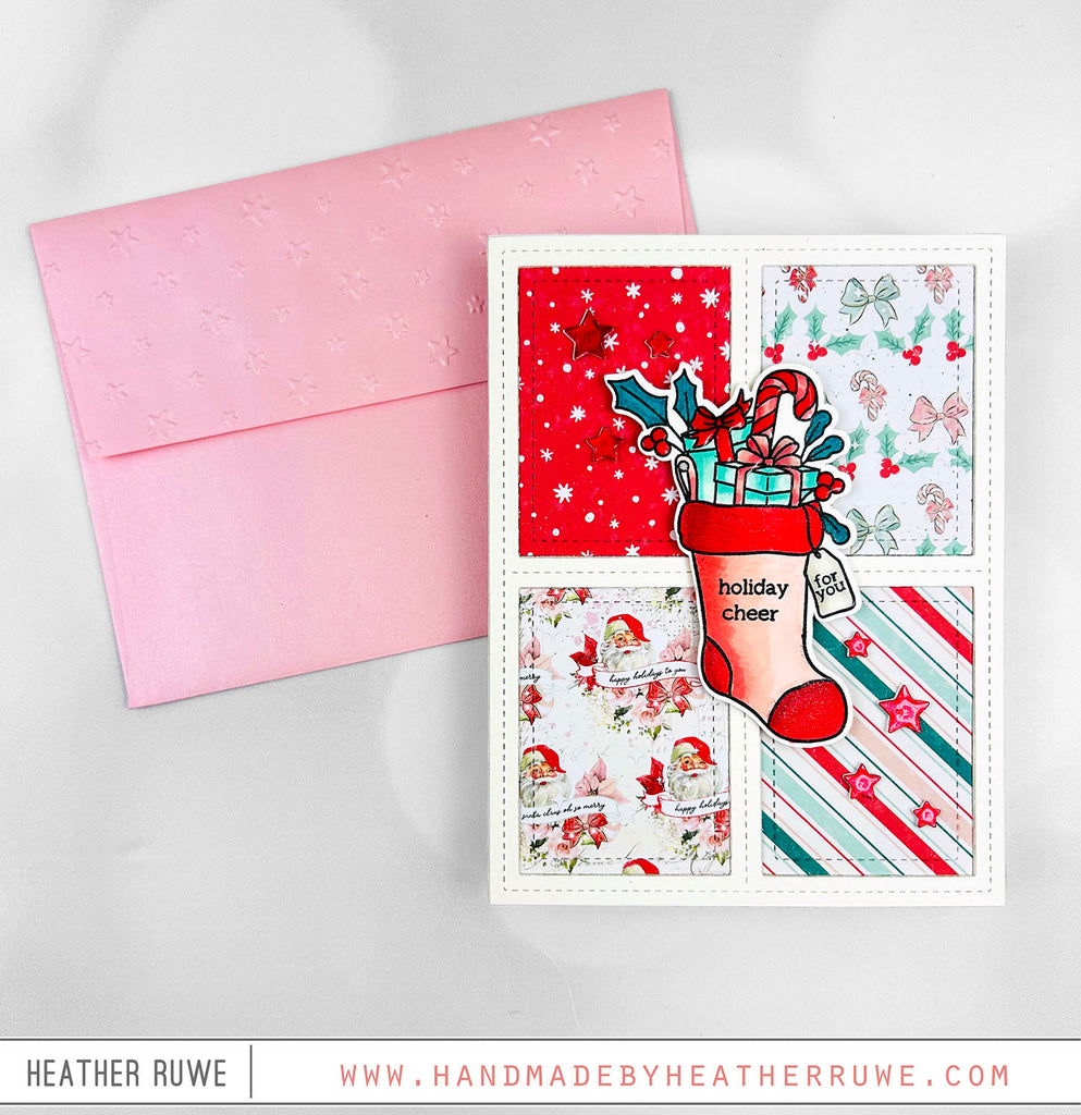 Simon Says Stamp Card Kit of the Month November 2024 Christmas Cheer ck1124 Christmas Card | color-code:ALT12