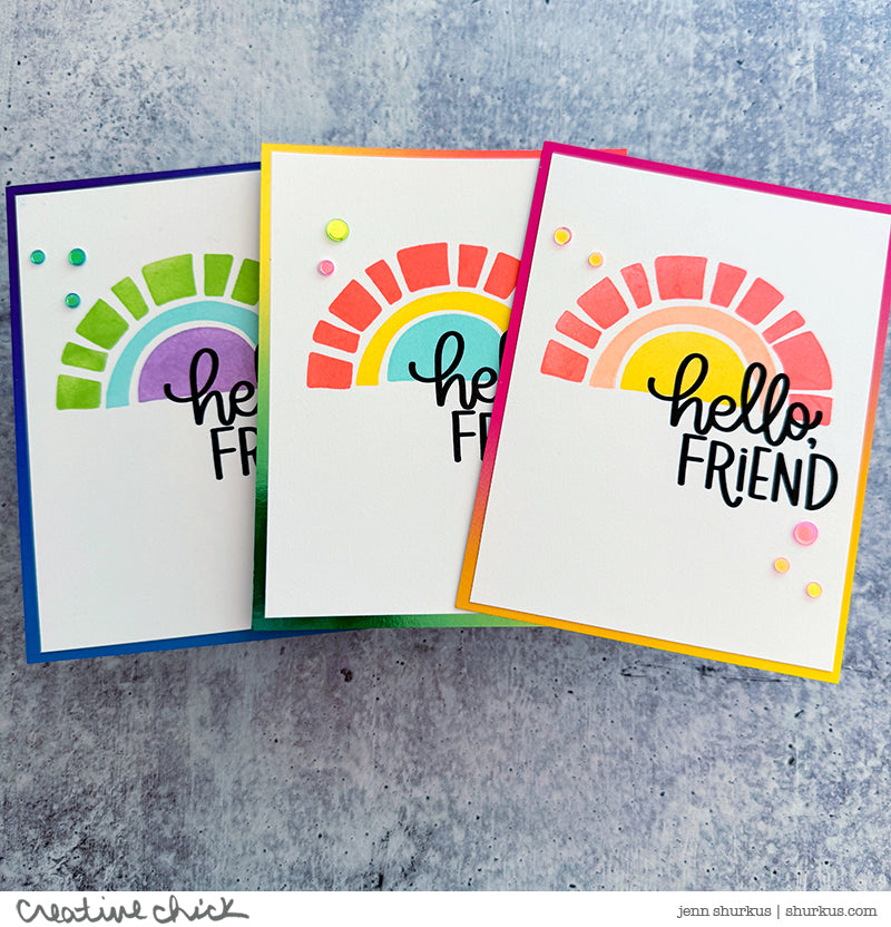 Simon Says Stamp Card Kit of the Month July 2024 Sunny Smiles ck0724 Friend Cards | color-code:ALT13