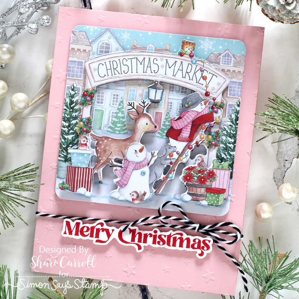 Simon Says Stamp Card Kit of the Month November 2024 Christmas Cheer ck1124 Christmas Card | color-code:ALT05