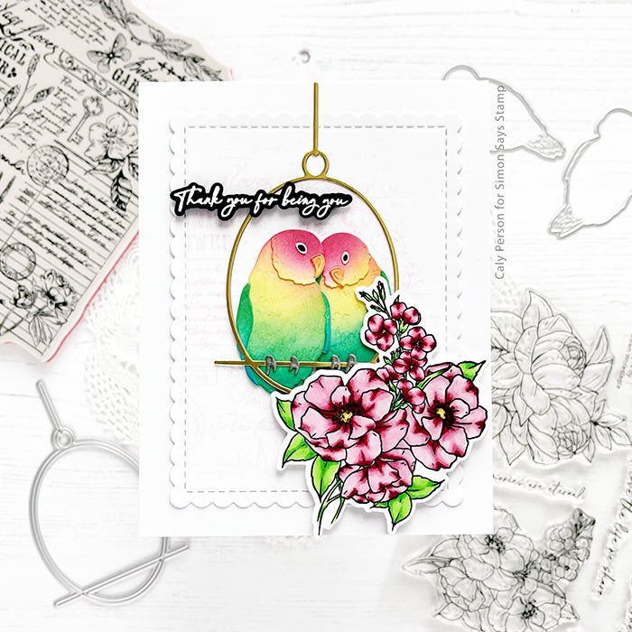 Honey Bee Lovely Layers Birds Dies hbds-lllvbd – Simon Says Stamp