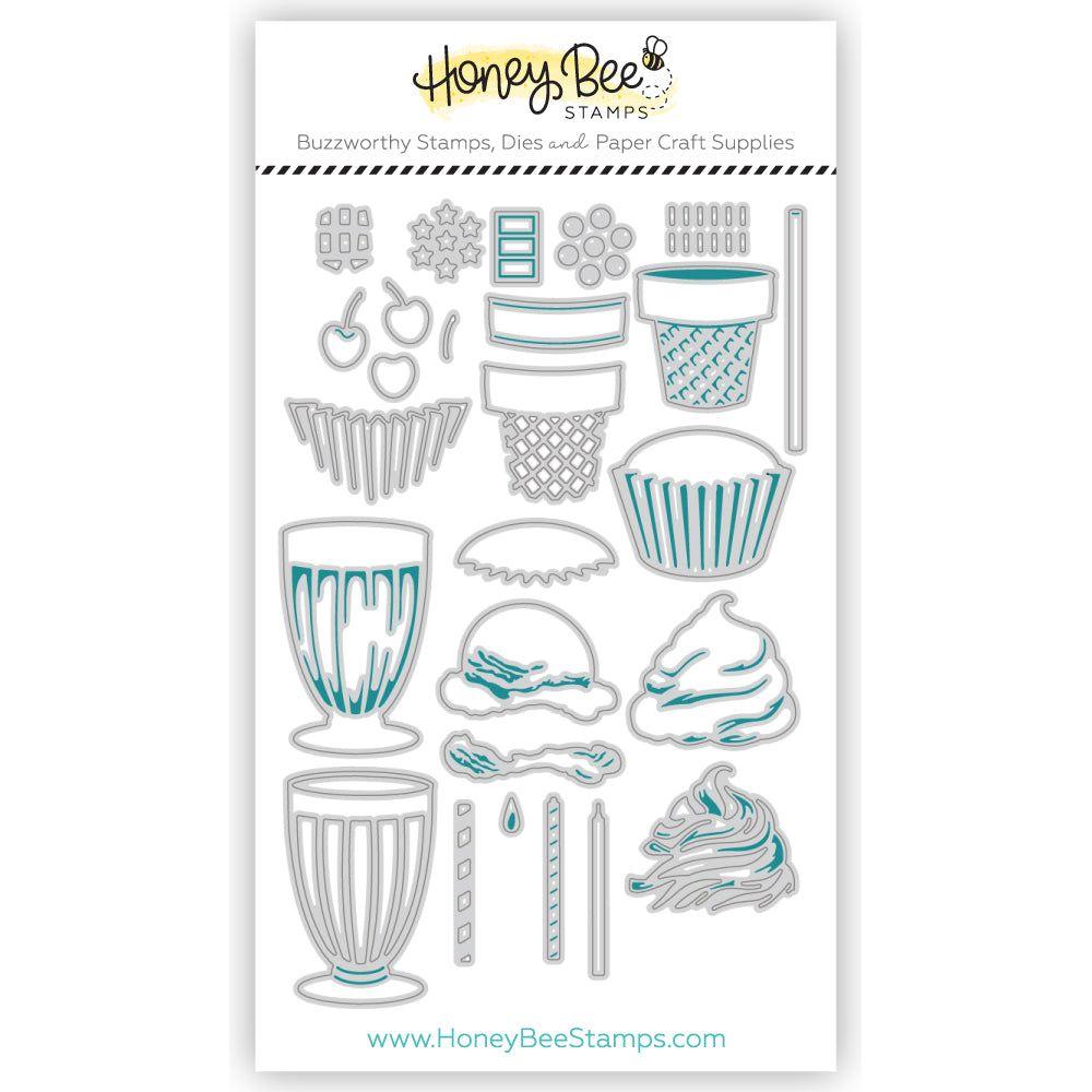 Honey Bee Lovely Layers Cupcakes And More Dies hbds-llcupc Detailed Product View