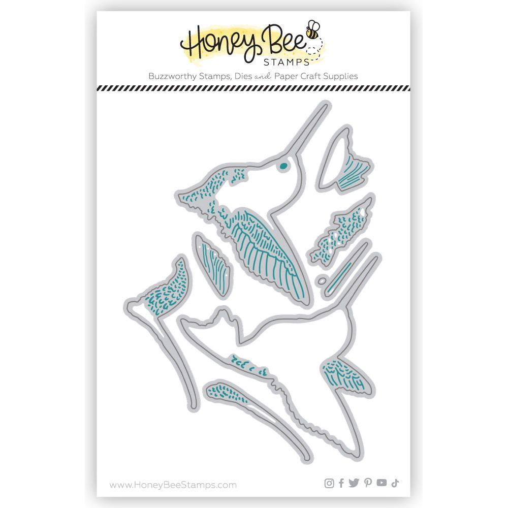 Honey Bee Lovely Layers Hummingbird Dies hbds-llhumb Detailed Product View